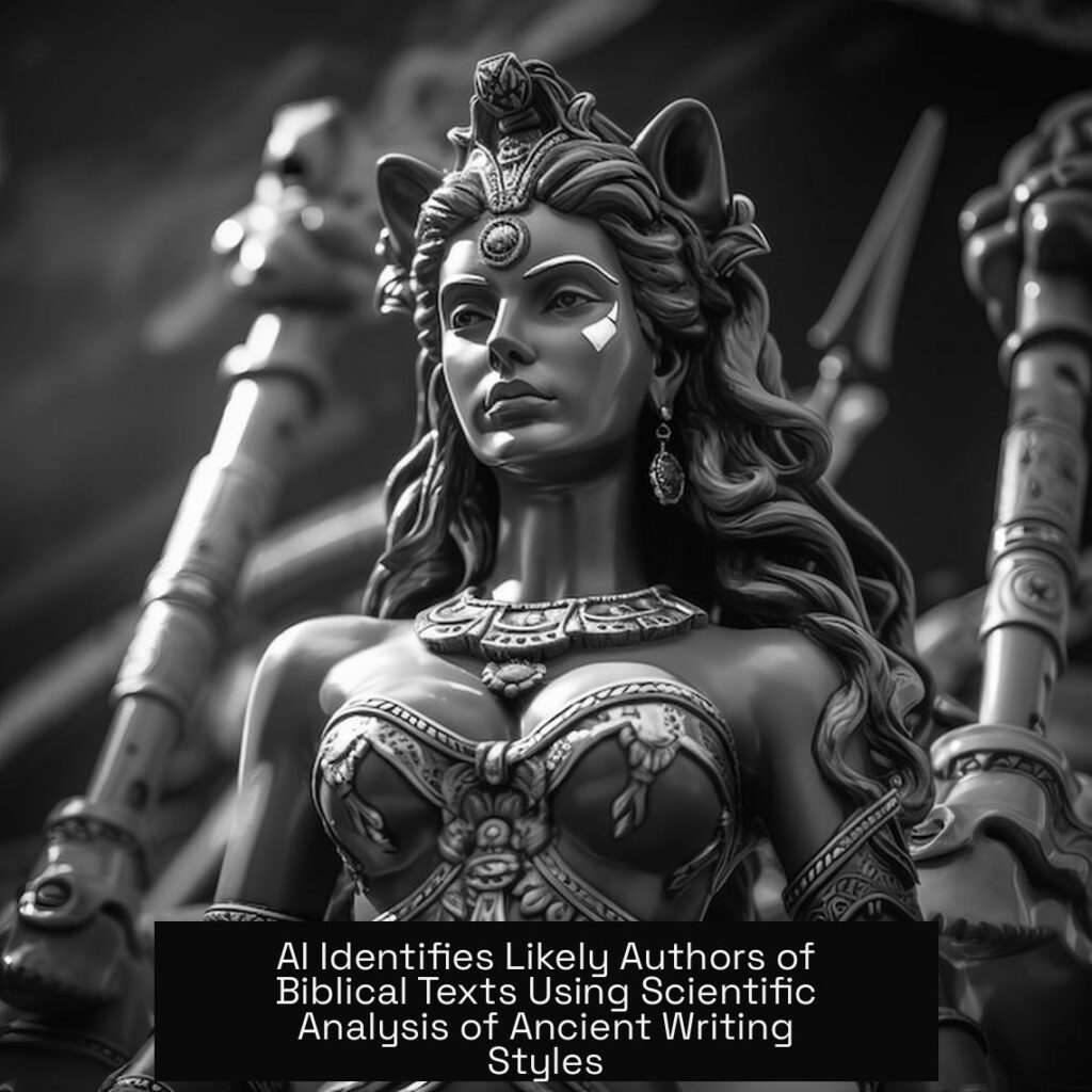 AI Identifies Likely Authors of Biblical Texts Using Scientific Analysis of Ancient Writing Styles