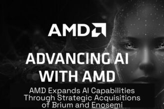 AMD Expands AI Capabilities Through Strategic Acquisitions of Brium and Enosemi
