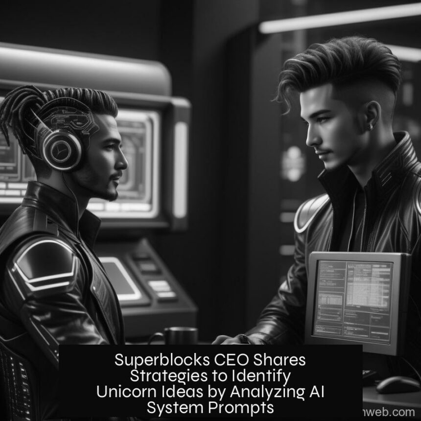 Superblocks CEO Shares Strategies to Identify Unicorn Ideas by Analyzing AI System Prompts