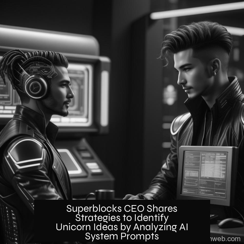 Superblocks CEO Shares Strategies to Identify Unicorn Ideas by Analyzing AI System Prompts