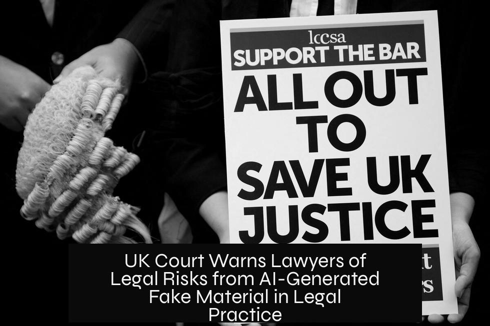 UK Court Warns Lawyers of Legal Risks from AI-Generated Fake Material in Legal Practice